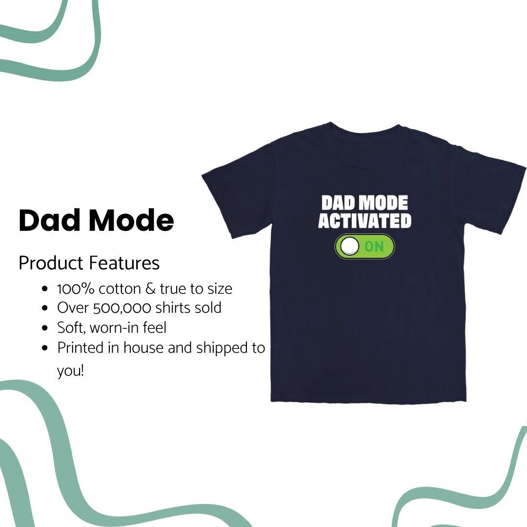 Dad Mode T Shirt Hoodie, Sweatshirt | ZylaModa.com (Image 4)