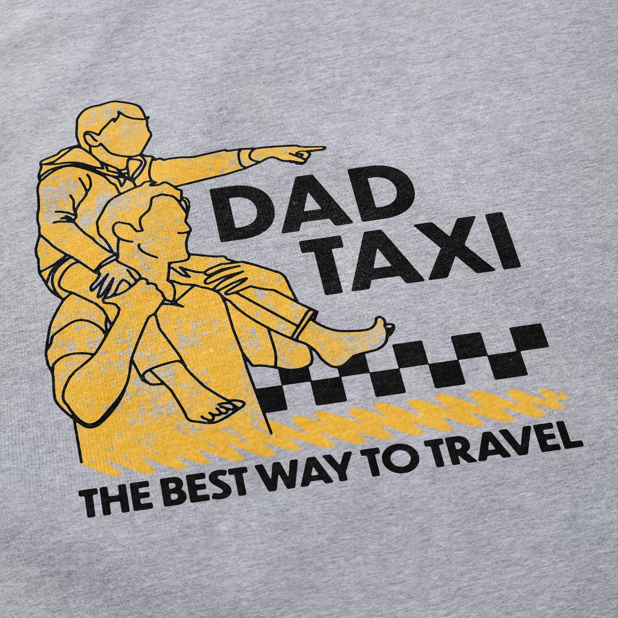 Dad Taxi T Shirt Hoodie, Sweatshirt | ZylaModa.com (Image 3)