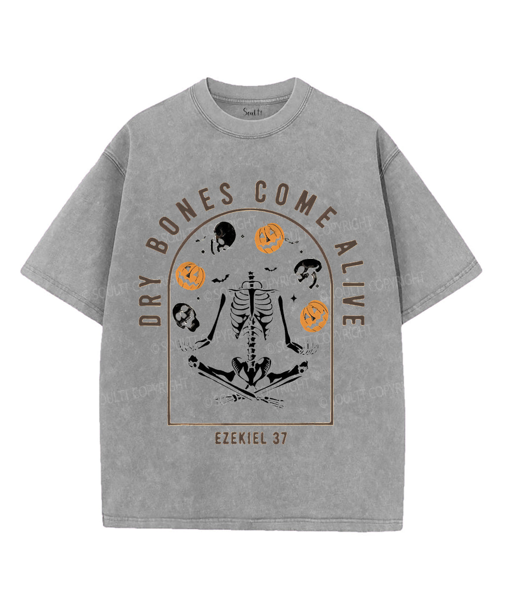 Dry Bones Come To Life Unisex Washed Christian T-shirt Style010 Hoodie, Sweatshirt | ZylaModa.com (Image 3)