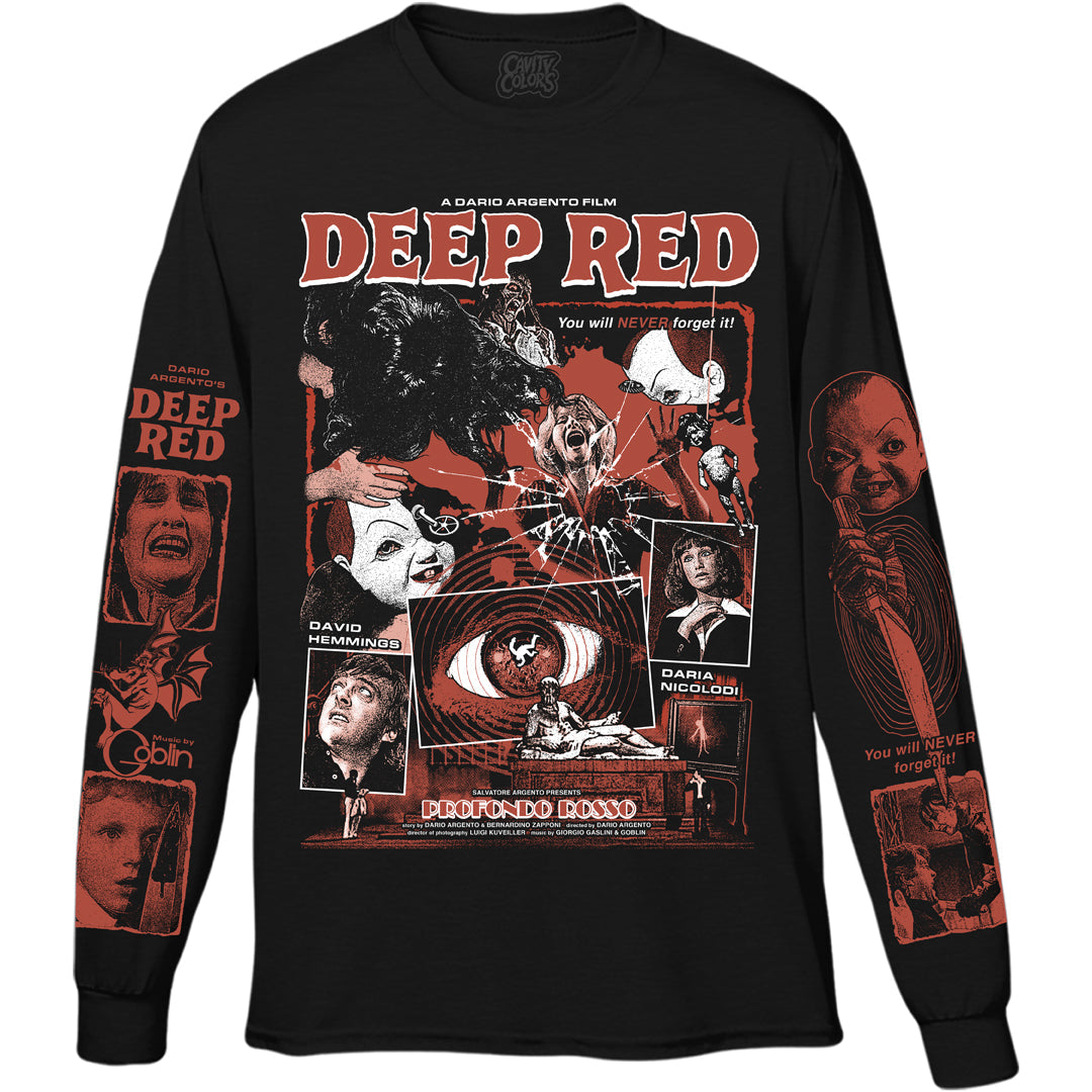 PROFONDO ROSSO - LONG SLEEVE SHIRT Hoodie, Sweatshirt | ZylaModa.com (Image 1)