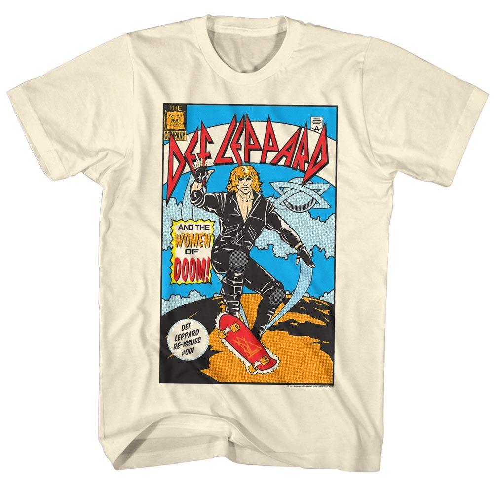 Def Leppard Comic T-Shirt Hoodie, Sweatshirt | ZylaModa.com (Image 2)
