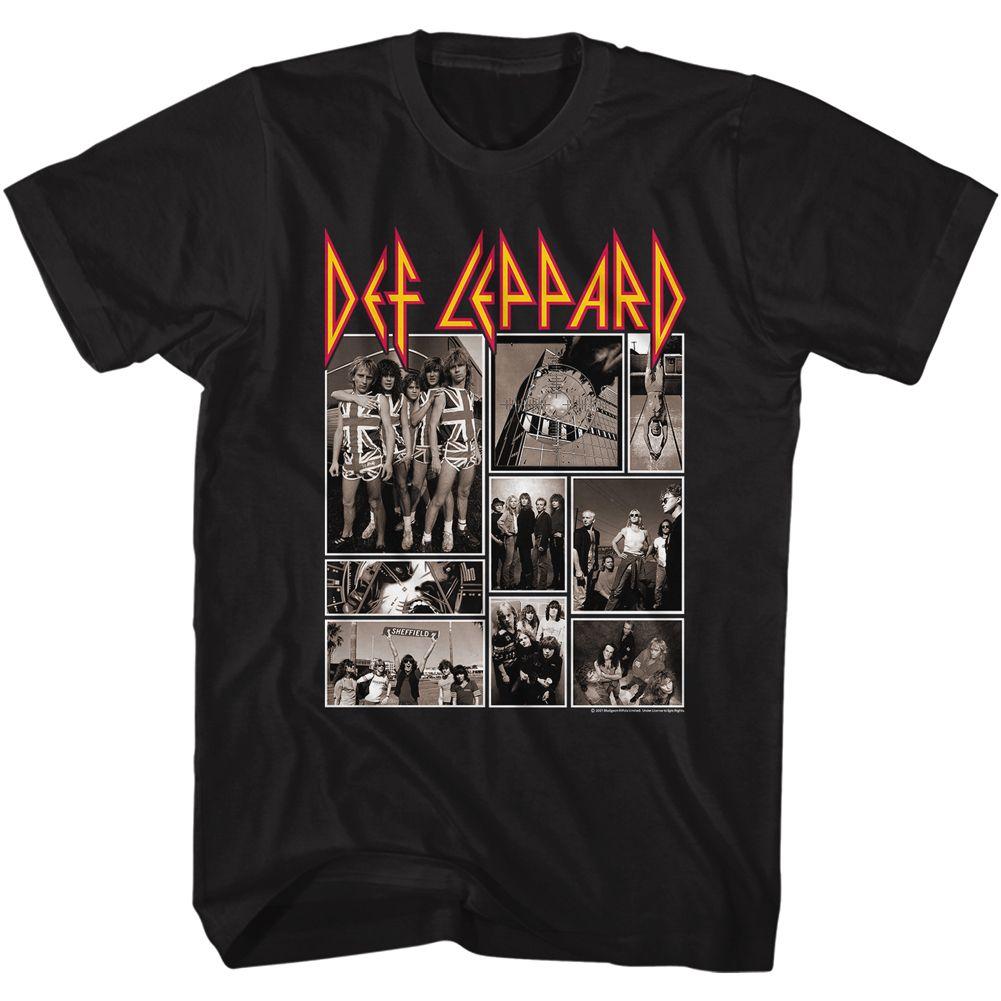Def Leppard Def Collage T-Shirt Hoodie, Sweatshirt | ZylaModa.com (Image 2)