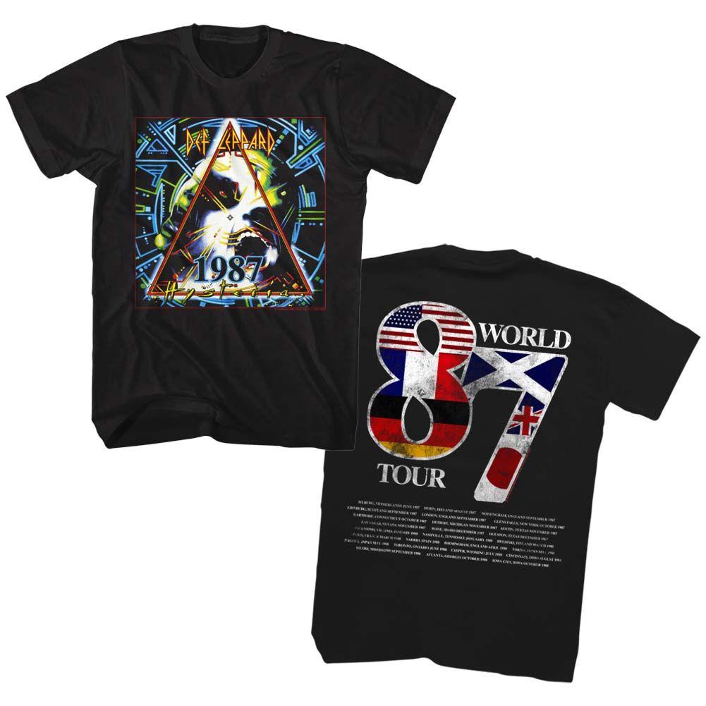 Def Leppard Def World Tour T-Shirt Hoodie, Sweatshirt | ZylaModa.com (Image 2)