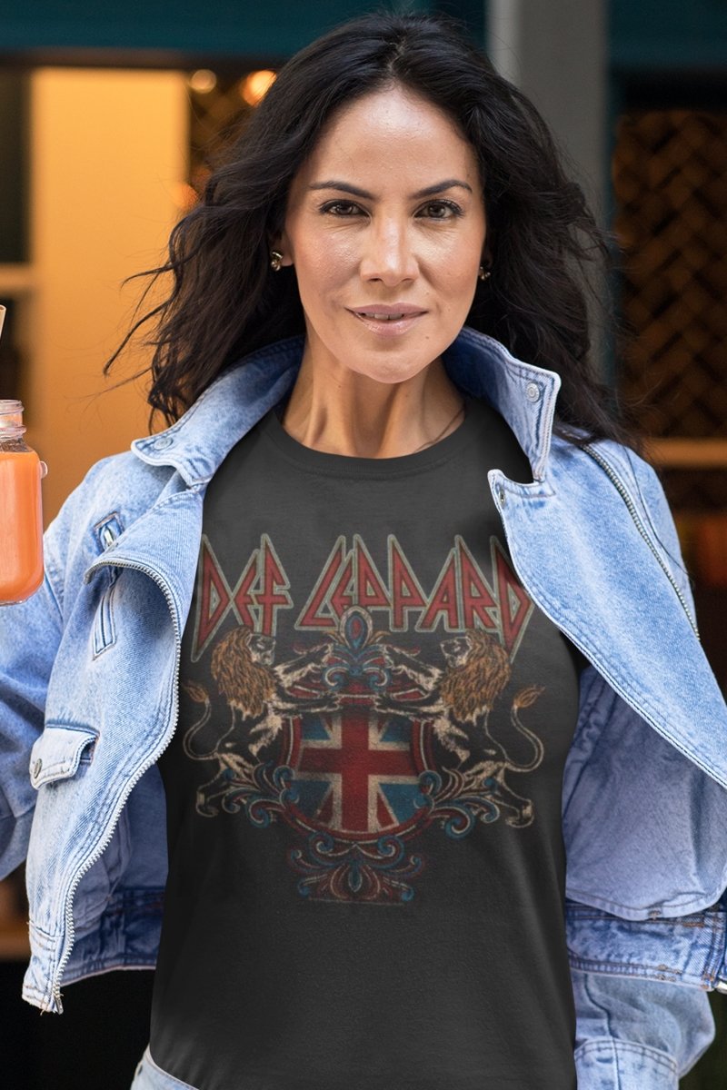 Def Leppard Defcrest Boyfriend Tee Hoodie, Sweatshirt | ZylaModa.com (Image 1)