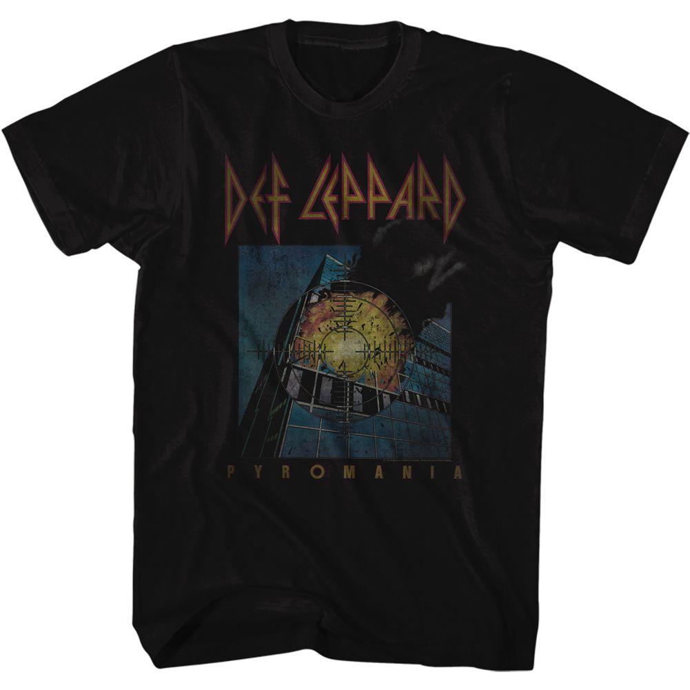Def Leppard Faded Pyromania T-Shirt Hoodie, Sweatshirt | ZylaModa.com (Image 2)