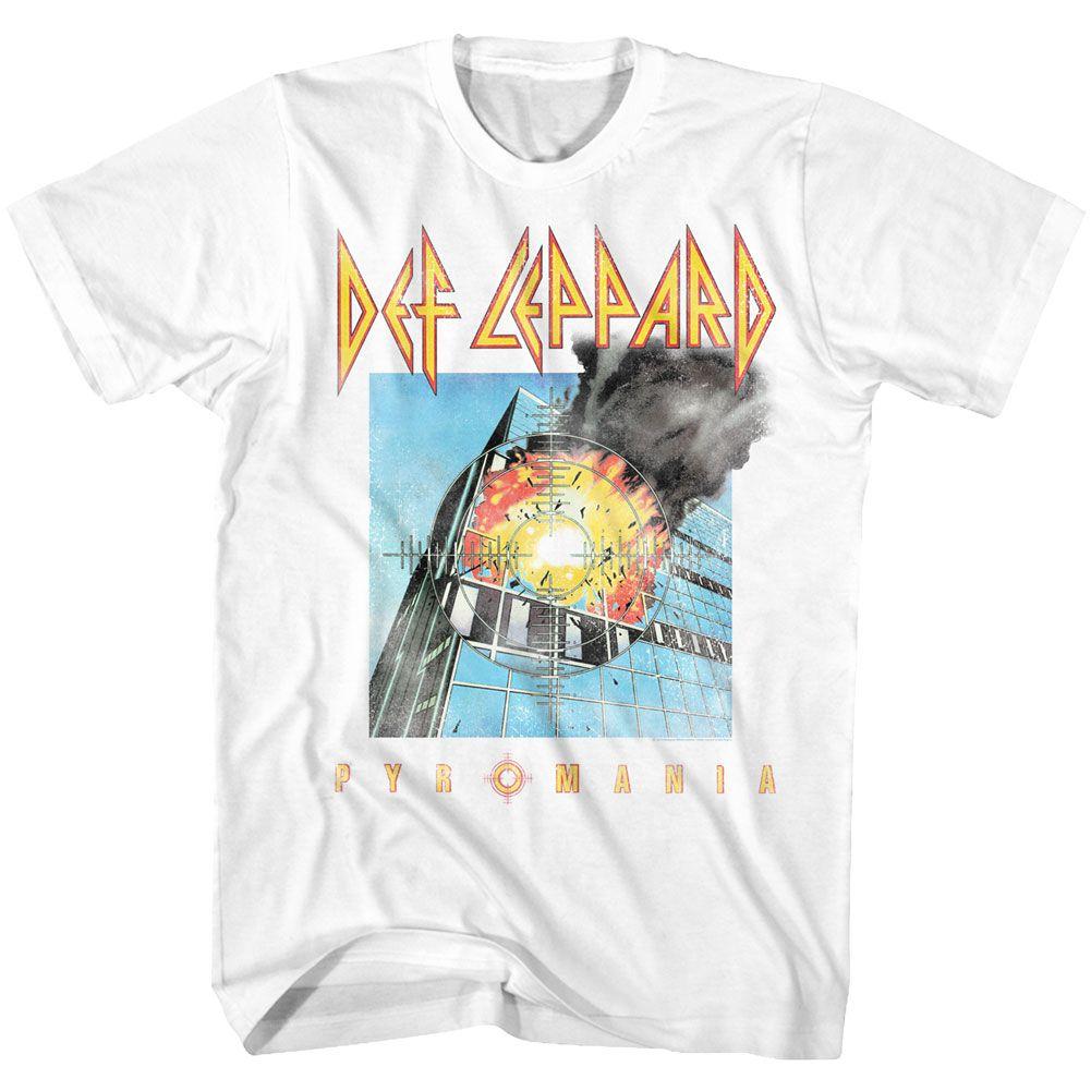 Def Leppard Faded Pyromania T-Shirt Hoodie, Sweatshirt | ZylaModa.com (Image 3)