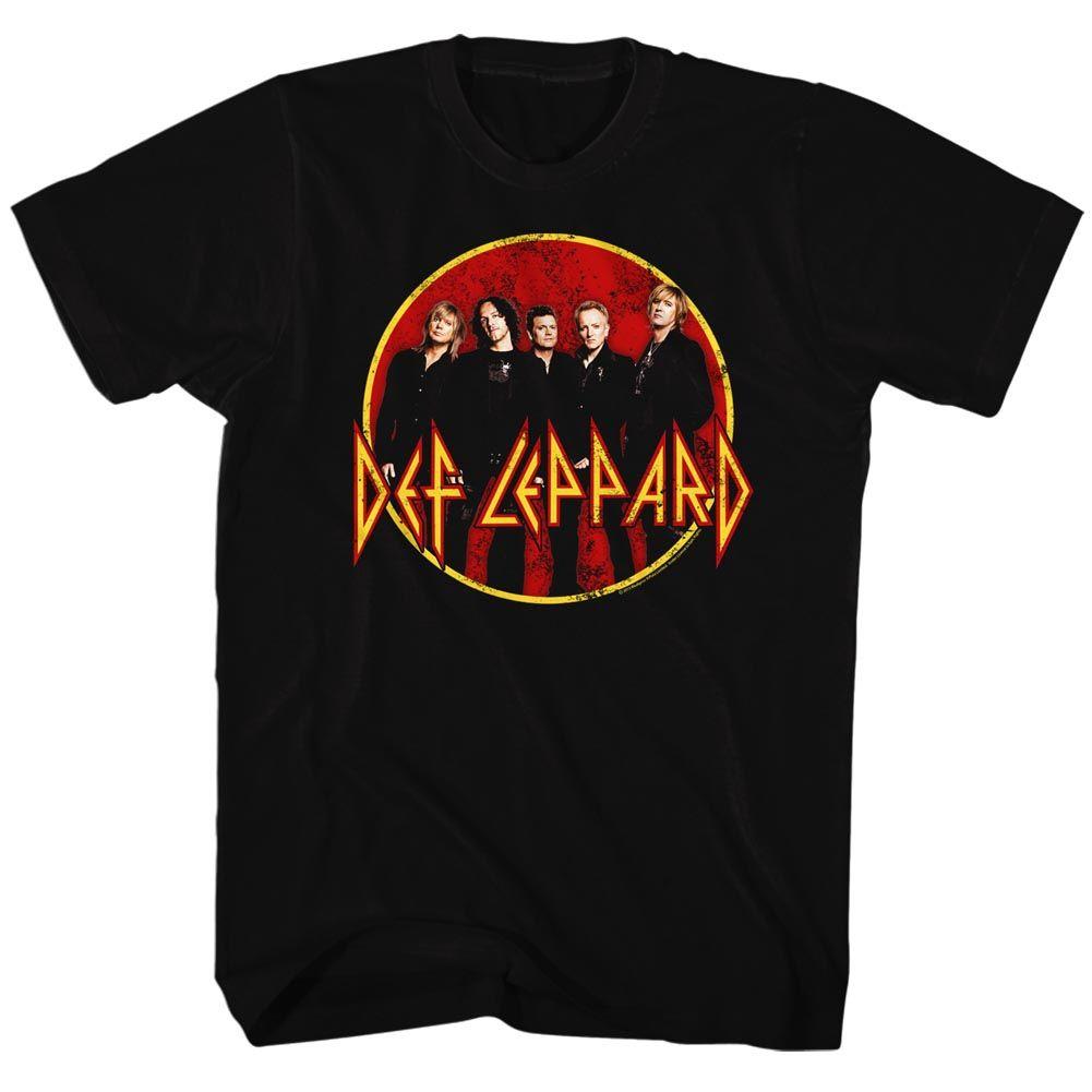 Def Leppard Groupshot T-Shirt Hoodie, Sweatshirt | ZylaModa.com