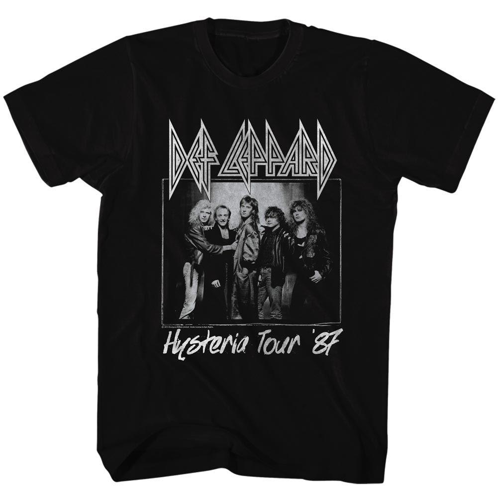 Def Leppard Hysteria Tour T-Shirt Hoodie, Sweatshirt | ZylaModa.com (Image 2)