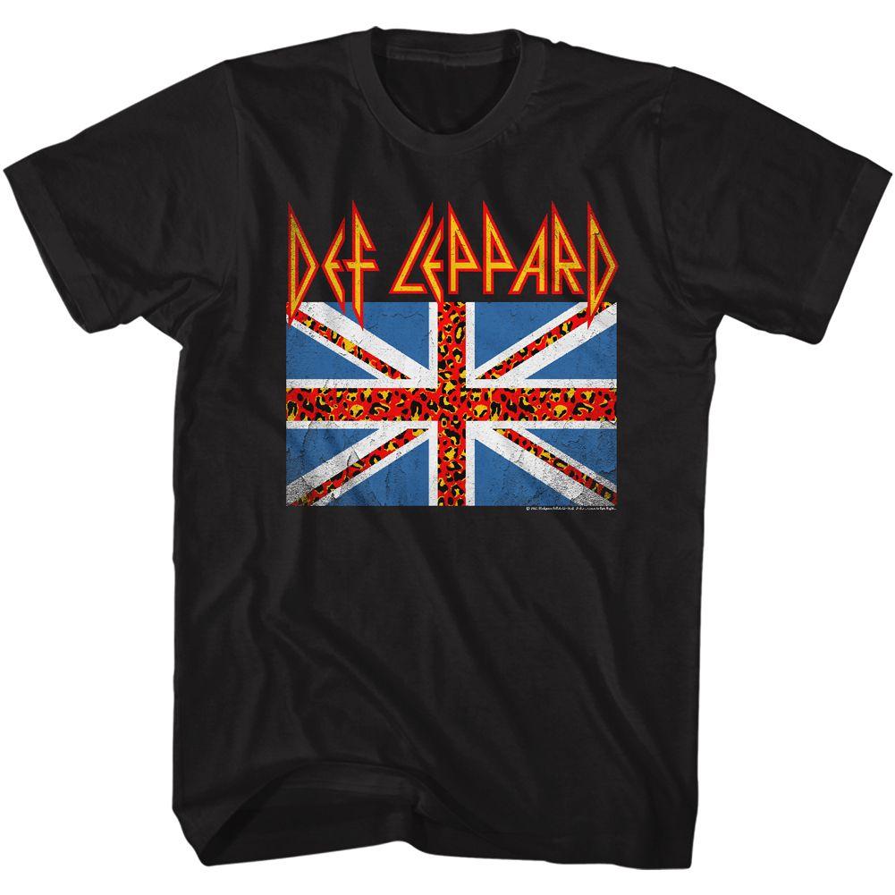 Def Leppard Leopard Flag T-Shirt Hoodie, Sweatshirt | ZylaModa.com