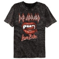Def Leppard Love Is Biting Mineral Wash T-Shirt Hoodie, Sweatshirt | ZylaModa.com