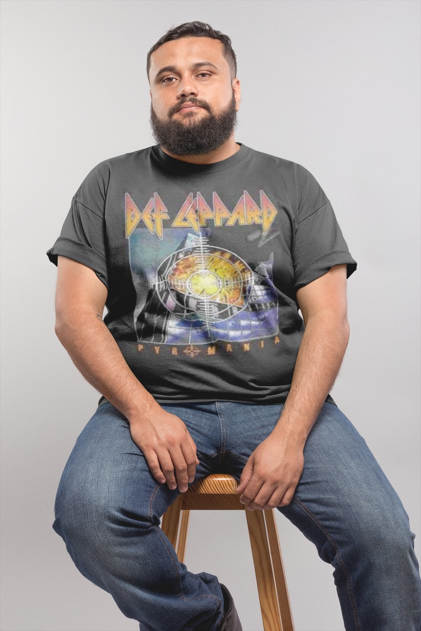 Def Leppard Pyro Album Big and Tall T-Shirt Hoodie, Sweatshirt | ZylaModa.com (Image 1)