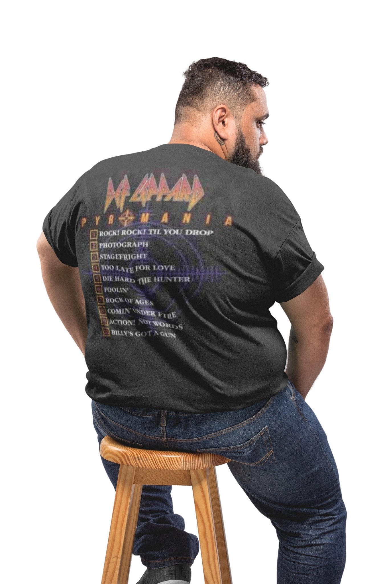 Def Leppard Pyro Album Big and Tall T-Shirt Hoodie, Sweatshirt | ZylaModa.com (Image 2)