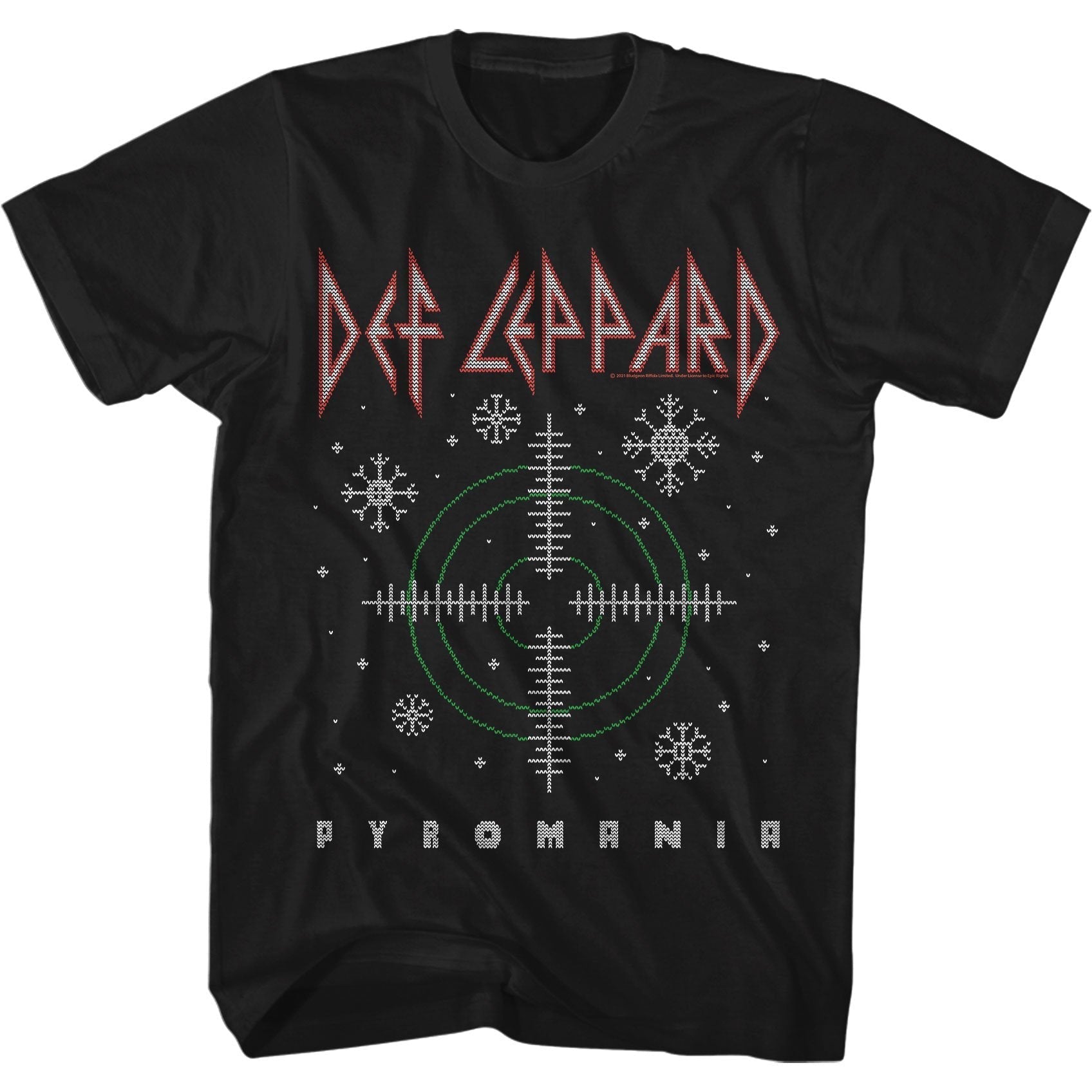Def Leppard Pyro Christmas T-Shirt Hoodie, Sweatshirt | ZylaModa.com