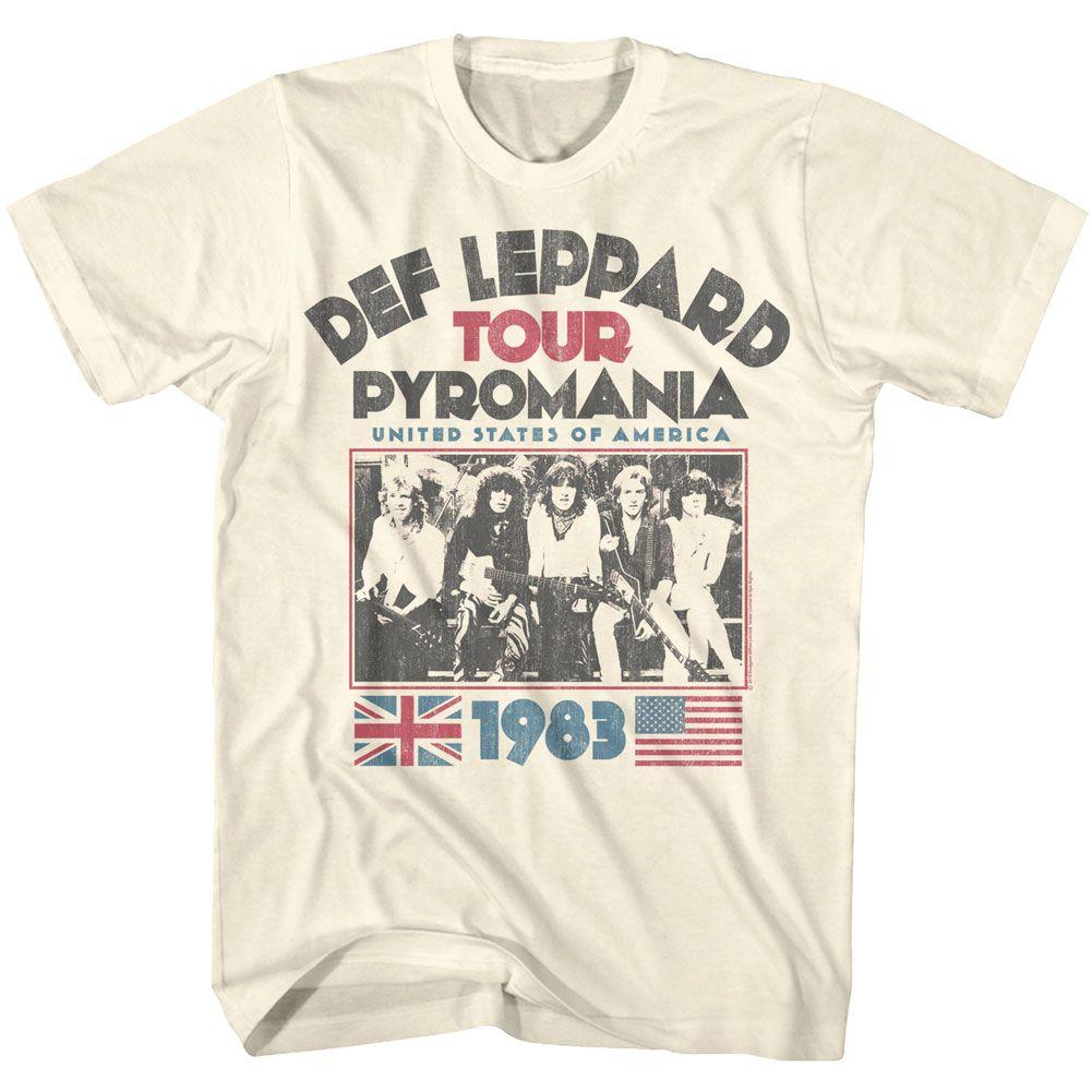 Def Leppard Pyro Tour T-Shirt Hoodie, Sweatshirt | ZylaModa.com (Image 2)