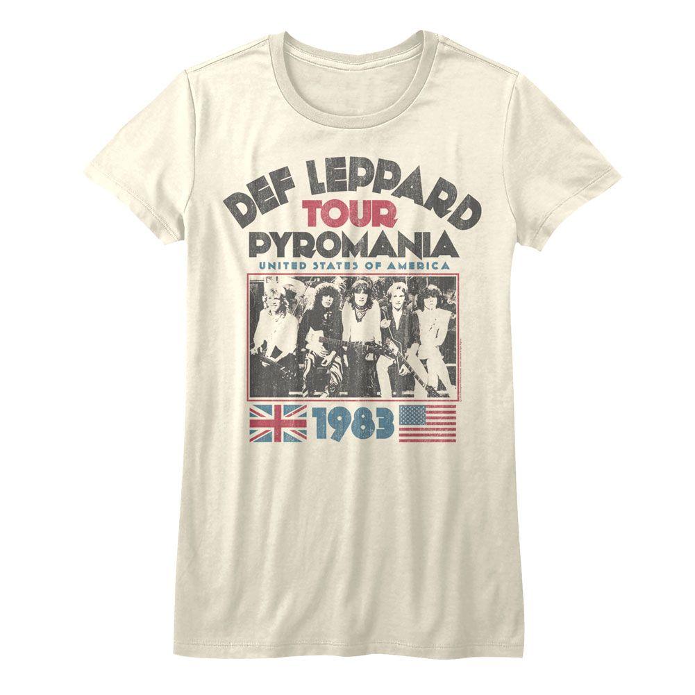 Def Leppard Pyro Tour Womens T-Shirt Hoodie, Sweatshirt | ZylaModa.com (Image 2)