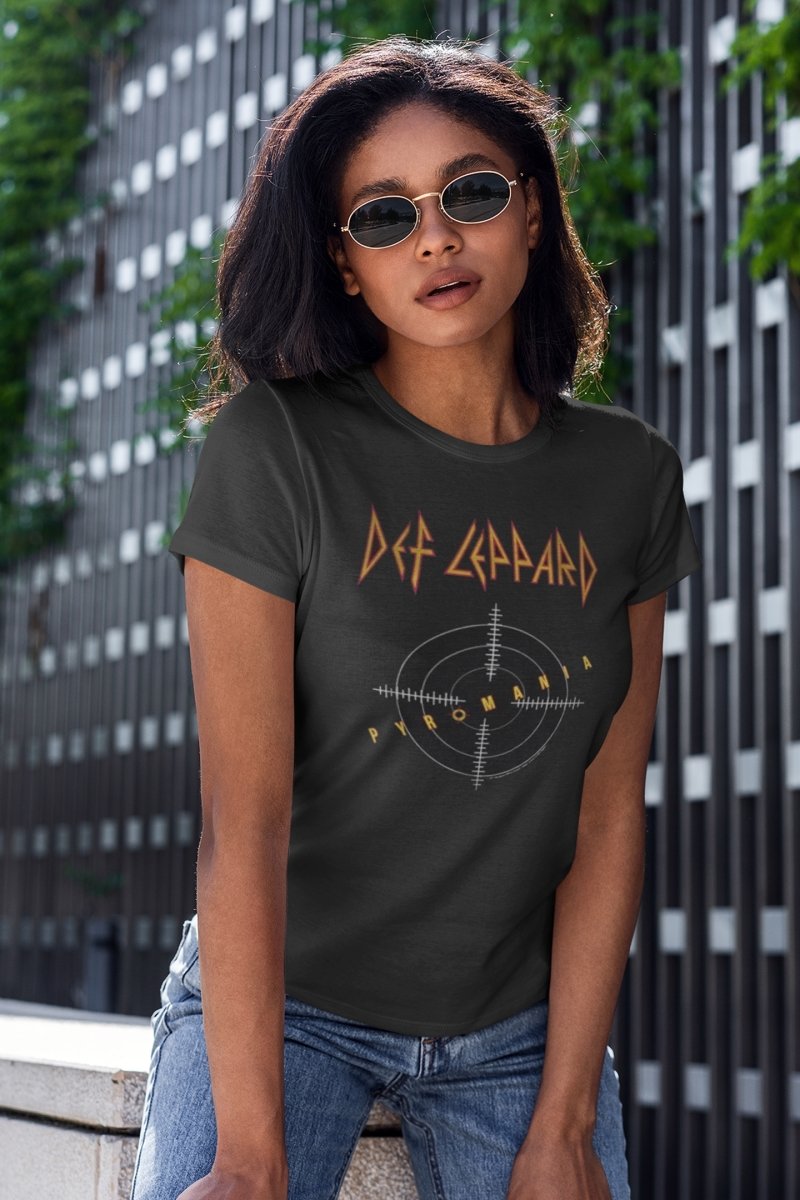 Def Leppard Pyromania Boyfriend Tee Hoodie, Sweatshirt | ZylaModa.com (Image 1)
