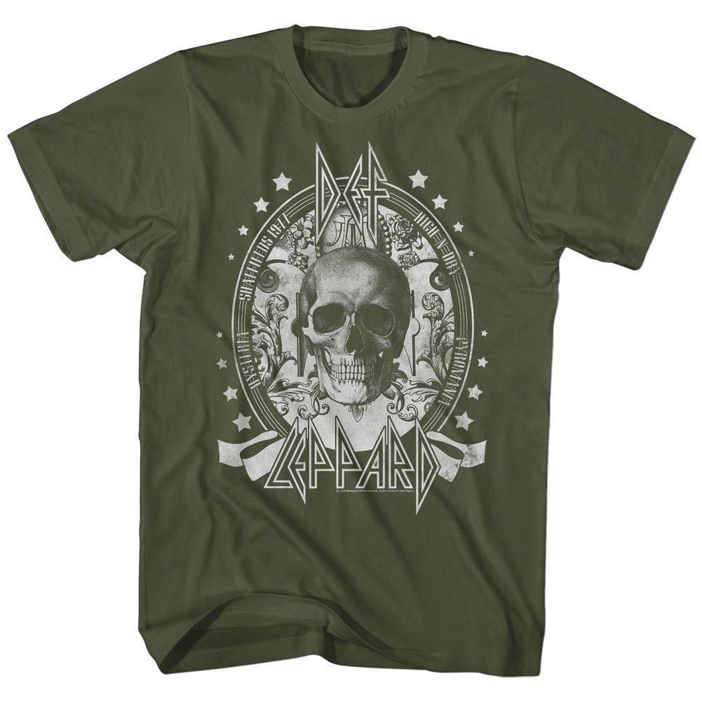 Def Leppard Skull T-Shirt Hoodie, Sweatshirt | ZylaModa.com