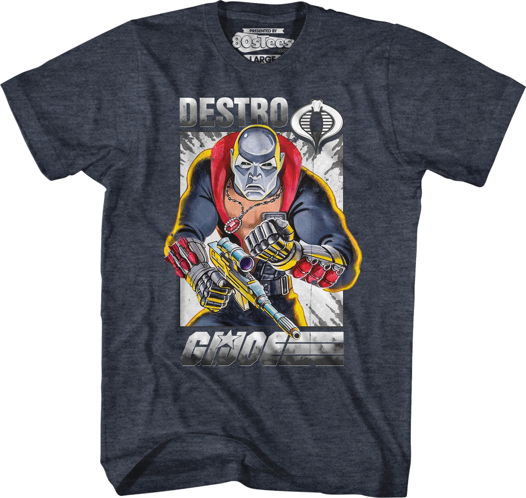 Destro GI Joe T-Shirt Hoodie, Sweatshirt | ZylaModa.com (Image 3)