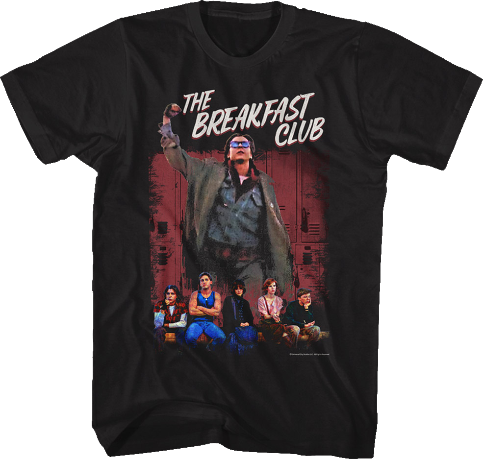 Detention Collage Breakfast Club T-Shirt Hoodie, Sweatshirt | ZylaModa.com (Image 1)