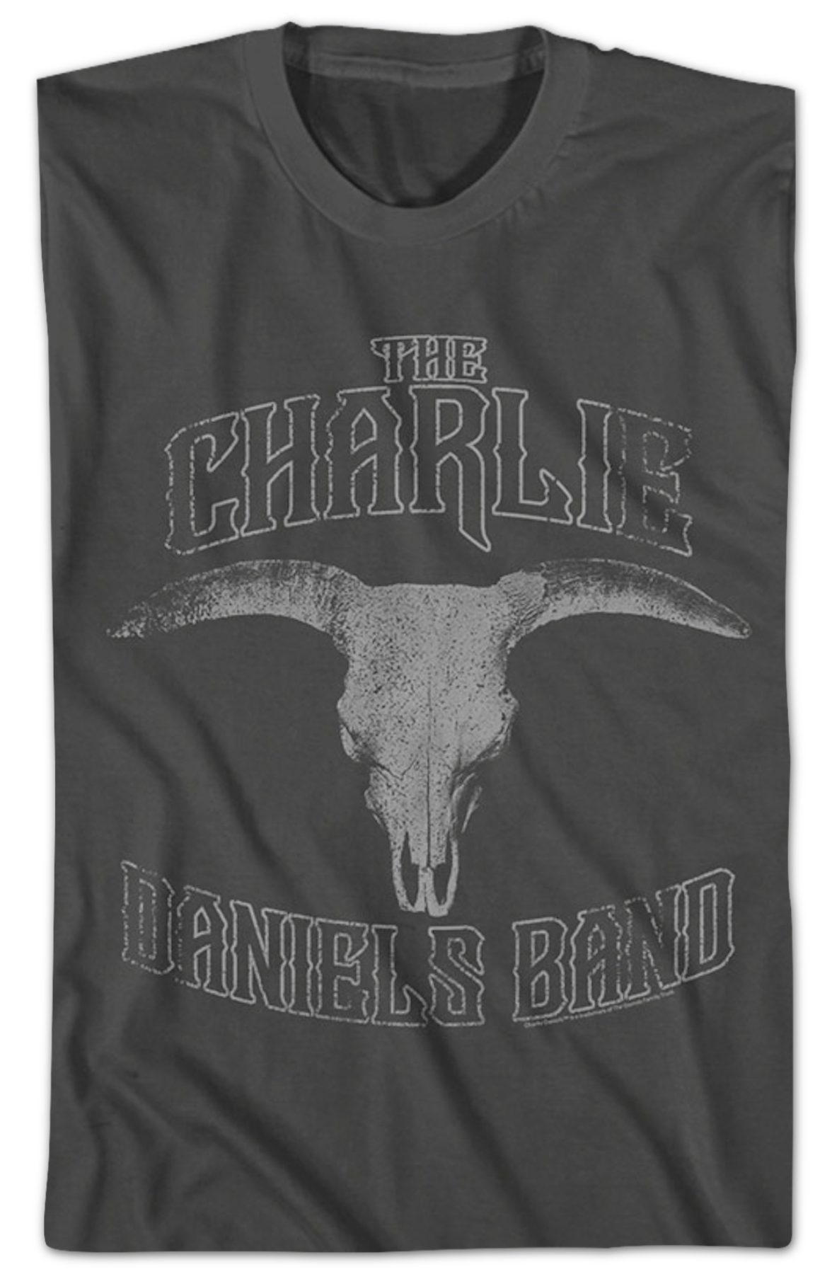 Distressed Skull Charlie Daniels Band T-Shirt Hoodie, Sweatshirt | ZylaModa.com (Image 2)