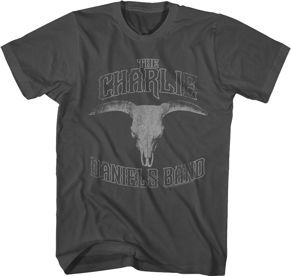 Distressed Skull Charlie Daniels Band T-Shirt Hoodie, Sweatshirt | ZylaModa.com (Image 1)