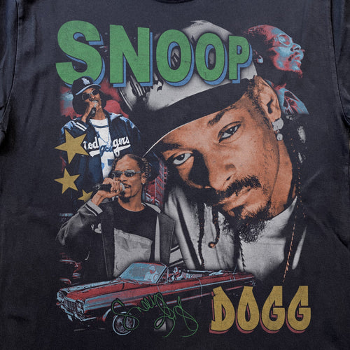 90s SNOOP DOGG HEAVYWEIGHT BLACK T-SHIRT Hoodie, Sweatshirt | ZylaModa.com (Image 2)