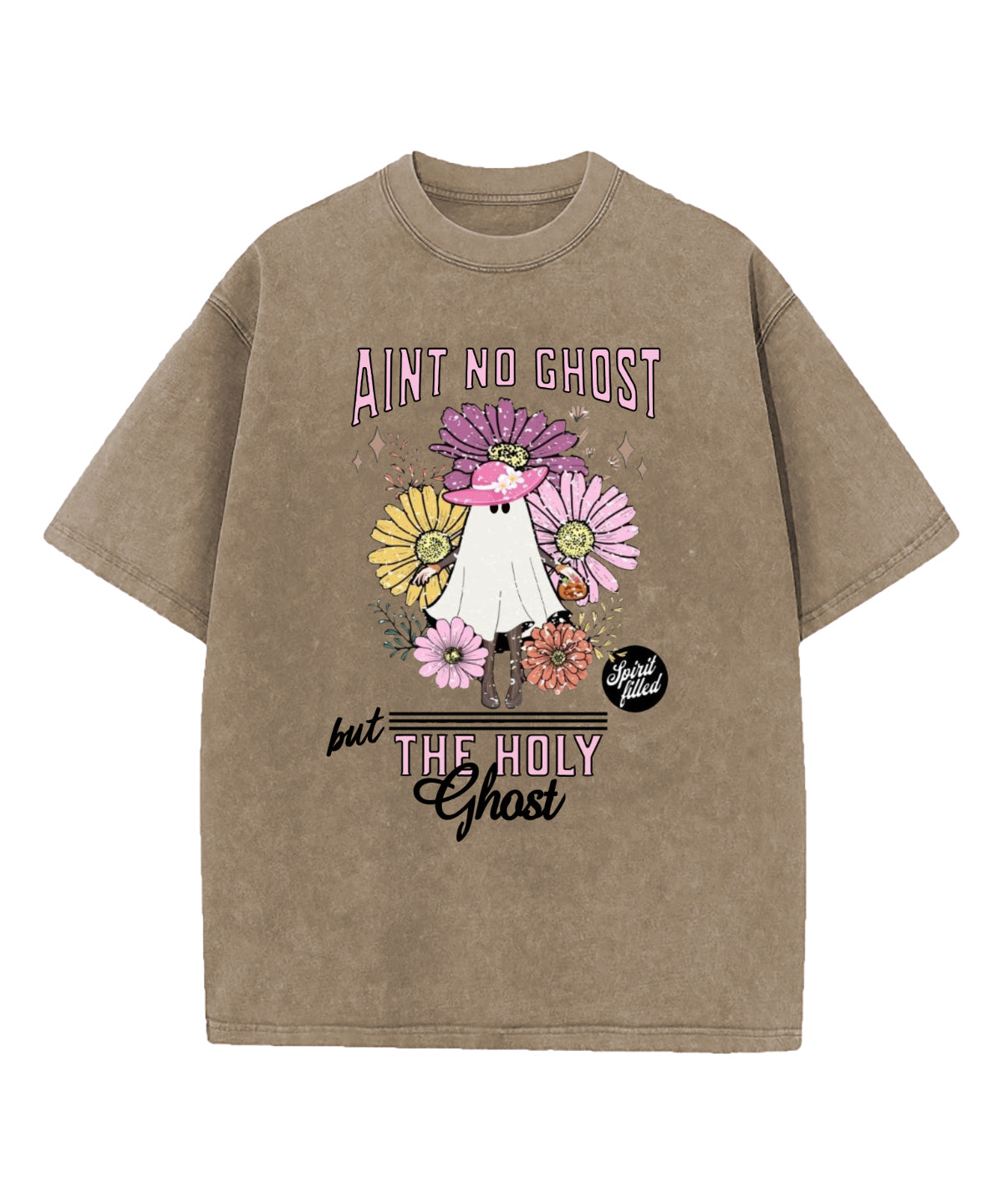 Aint No Ghost Washed Christian T-shirt Hoodie, Sweatshirt | ZylaModa.com (Image 5)