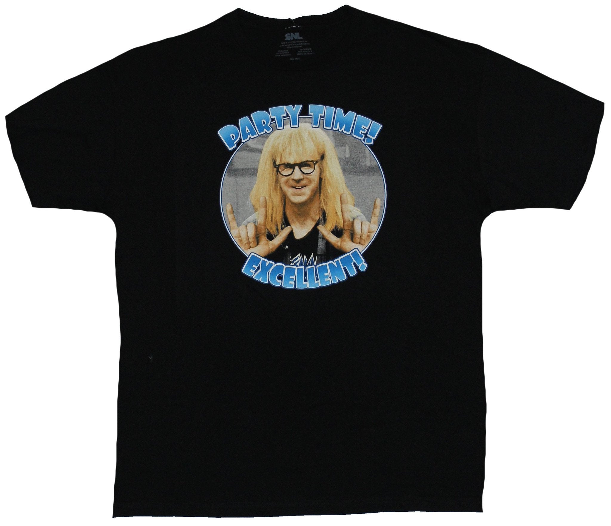 Saturday Night Live Mens T-Shirt - Party Time Excellent! Rocking Garth Image Hoodie, Sweatshirt | ZylaModa.com
