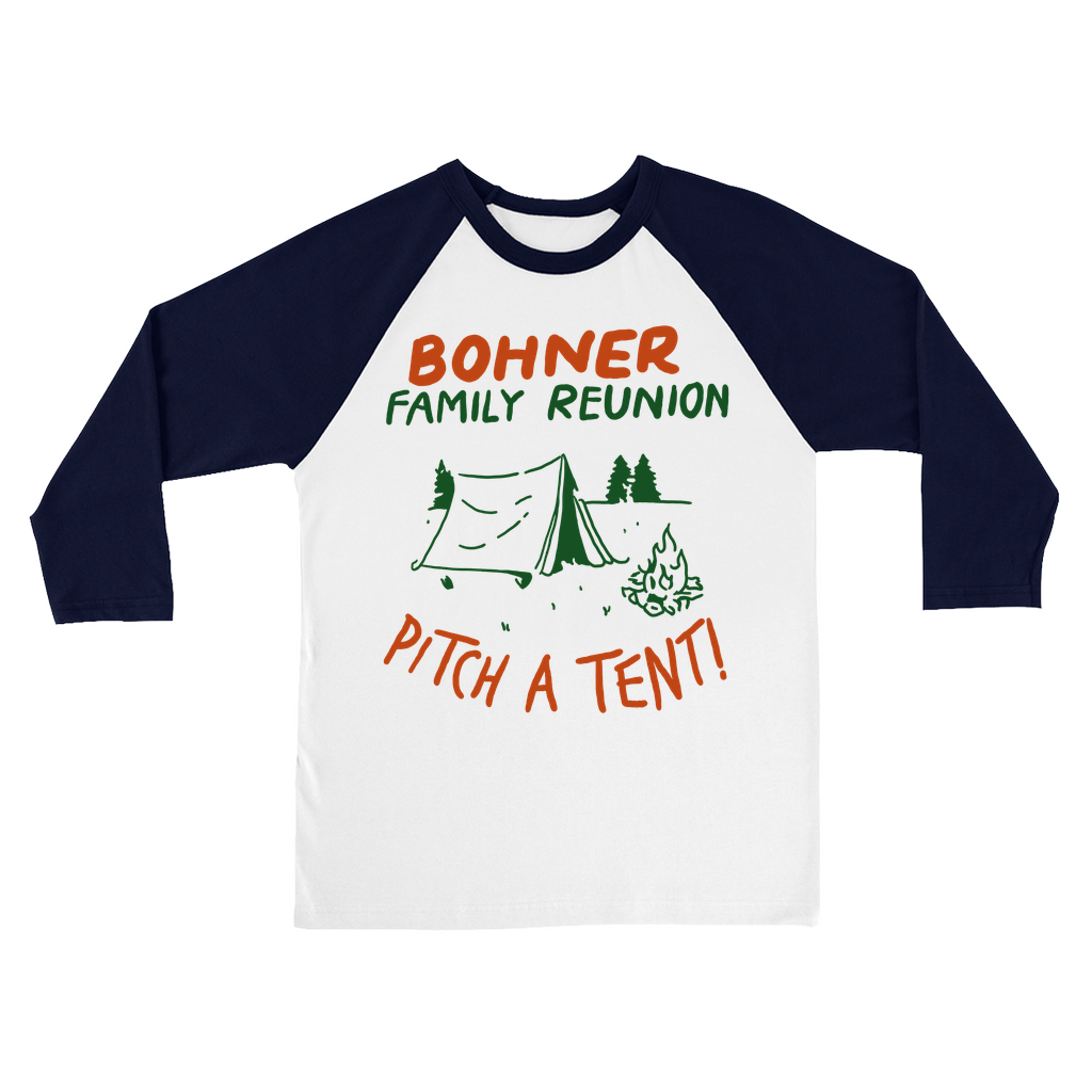 Bohner Family Reunion Raglan Shirt Hoodie, Sweatshirt | ZylaModa.com (Image 2)