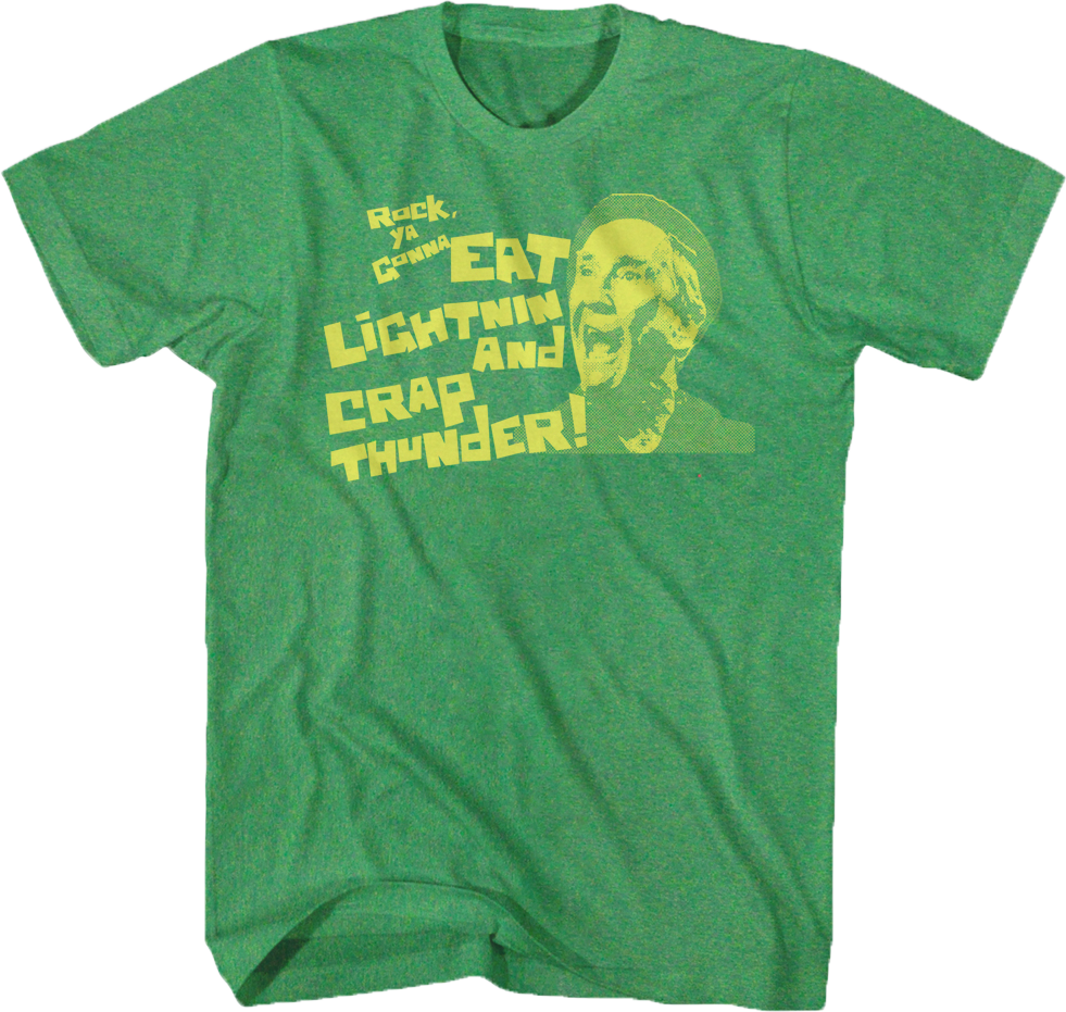 Eat Lightning and Crap Thunder Rocky T-Shirt Hoodie, Sweatshirt | ZylaModa.com (Image 1)