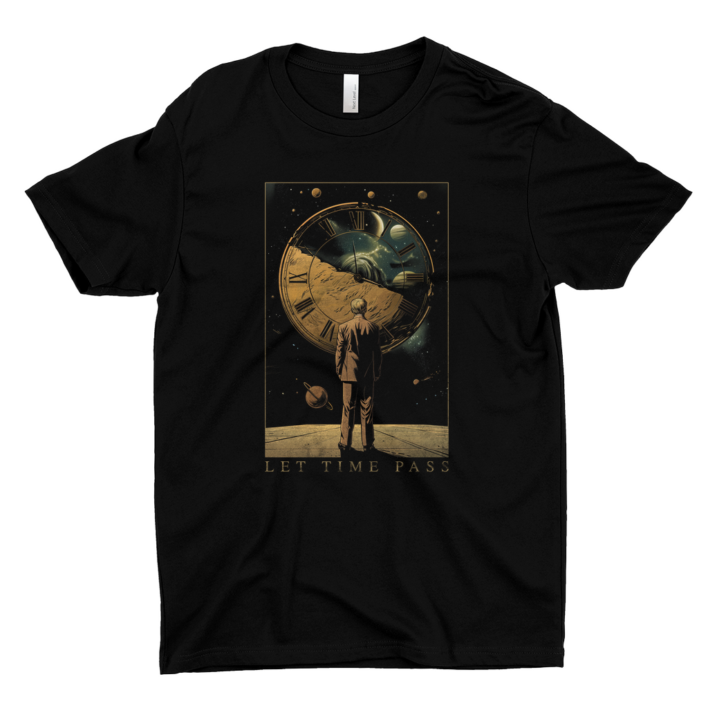 Let Time Pass T-Shirt Hoodie, Sweatshirt | ZylaModa.com (Image 1)
