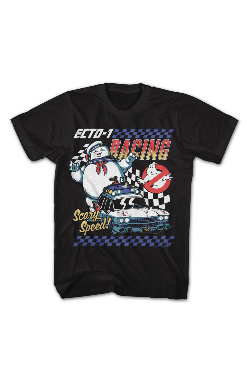 Ecto-1 Racing Real Ghostbusters T-Shirt Hoodie, Sweatshirt | ZylaModa.com (Image 2)