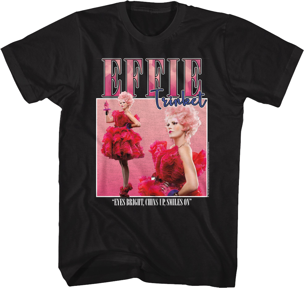 Effie Trinket Hunger Games T-Shirt Hoodie, Sweatshirt | ZylaModa.com (Image 1)