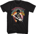 Electric Colors Jimi Hendrix T-Shirt Hoodie, Sweatshirt | ZylaModa.com (Image 1)