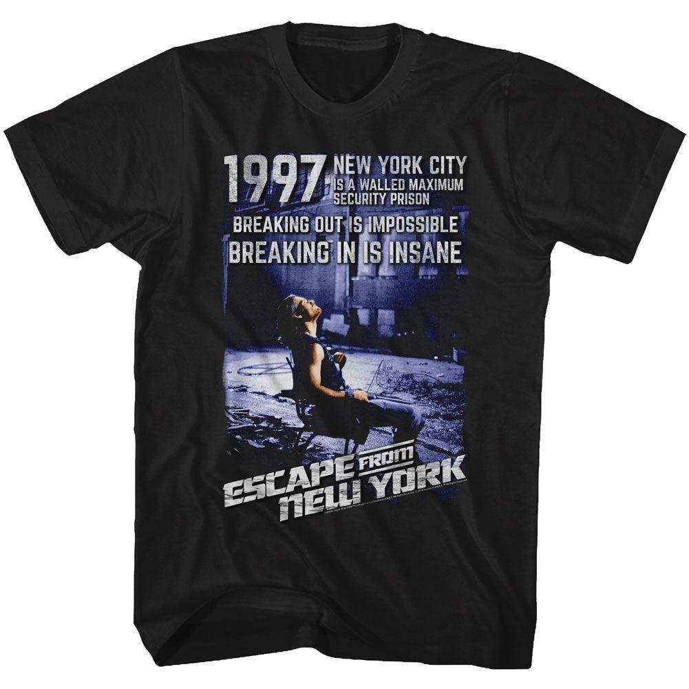 Escape From New York Insane Boyfriend Tee Hoodie, Sweatshirt | ZylaModa.com