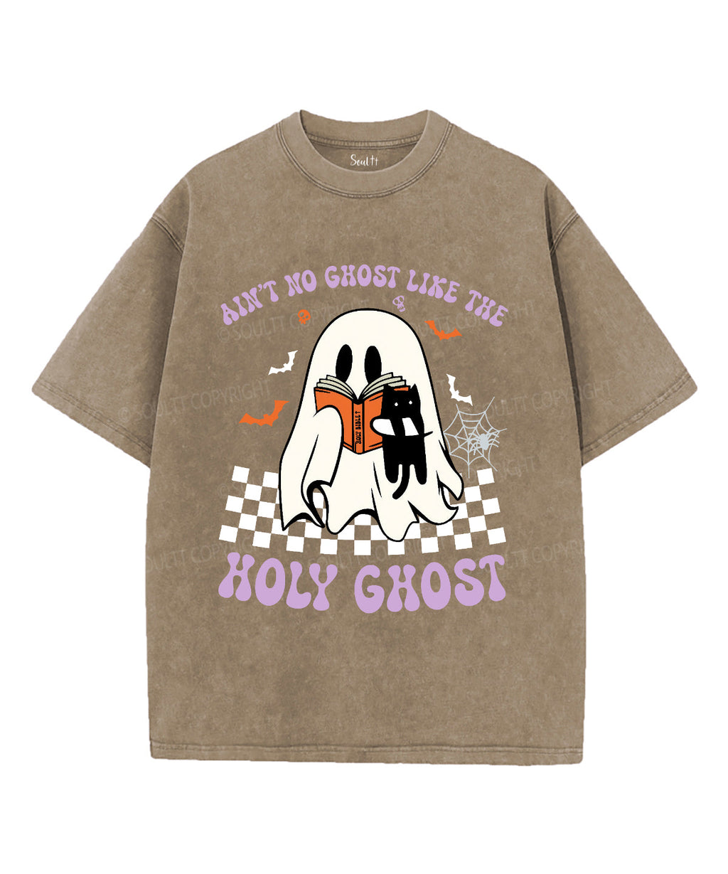 Aint No Ghost Unisex Washed Christian T-shirt Hoodie, Sweatshirt | ZylaModa.com (Image 5)