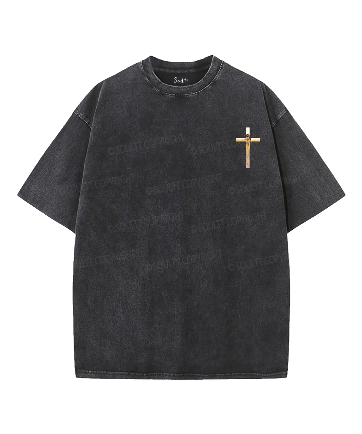 His Mercies Are New Double Sided Unisex Washed Christian T-shirt Style014 Hoodie, Sweatshirt | ZylaModa.com (Image 2)