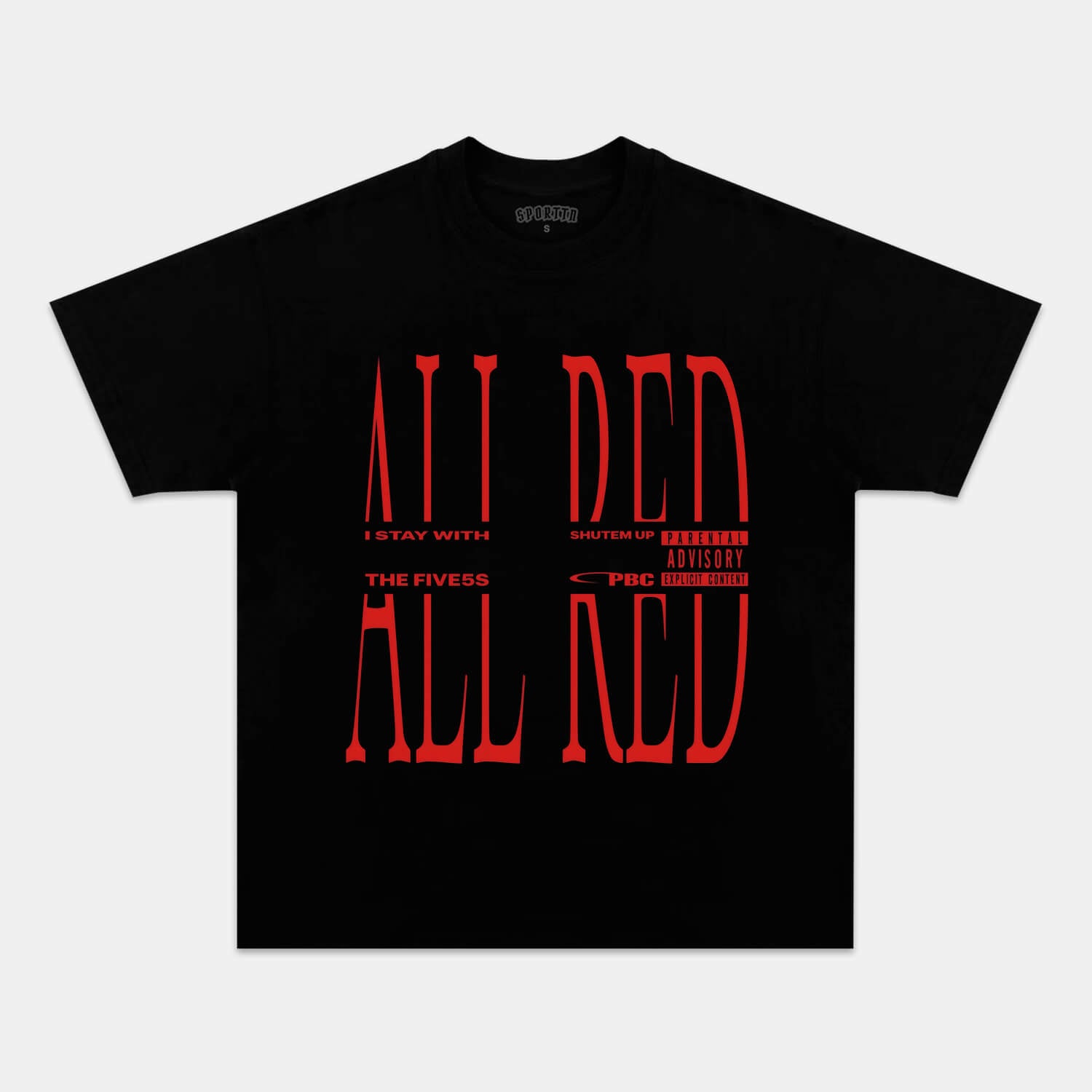 PLAYBOI CARTI & ALL RED TEE Hoodie, Sweatshirt | ZylaModa.com (Image 1)