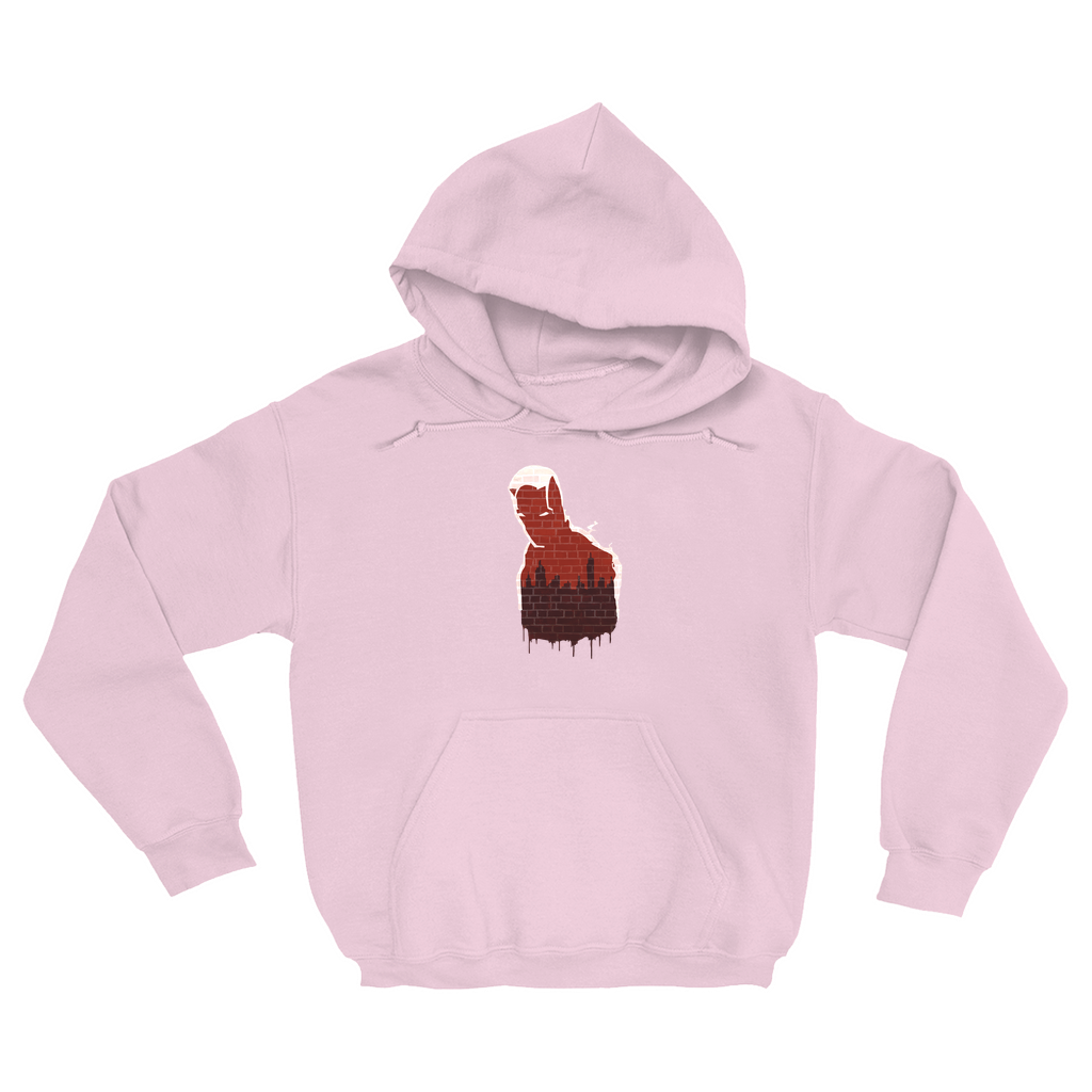 Man Without Fear Stencil Hoodie T-Shirts, Sweatshirt | ZylaModa.com (Image 4)