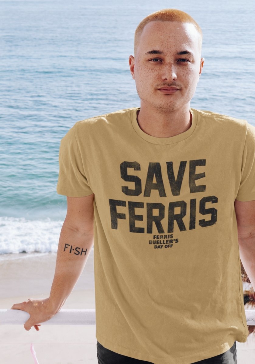 Ferris Bueller's Day Off Save Ferris Again T-Shirt Hoodie, Sweatshirt | ZylaModa.com (Image 1)