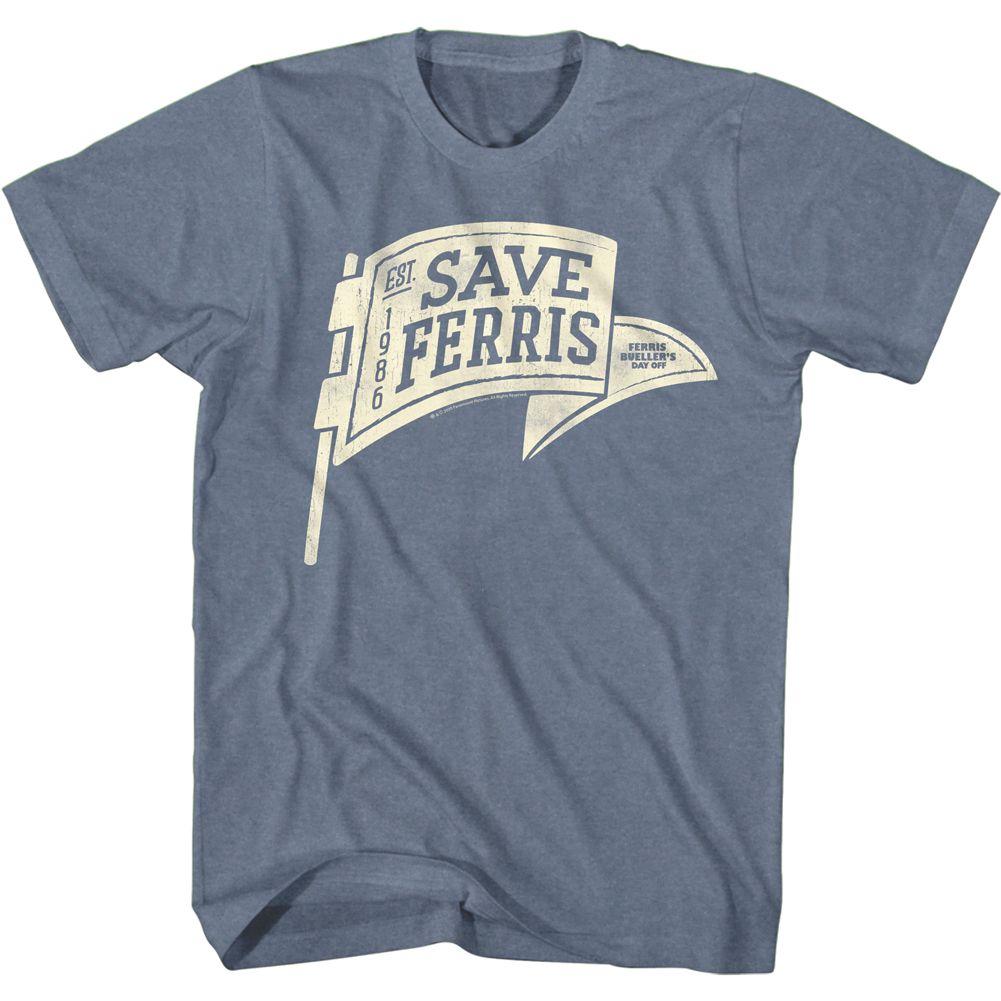 Ferris Bueller's Day Off Save Ferris Penant T-Shirt Hoodie, Sweatshirt | ZylaModa.com (Image 2)
