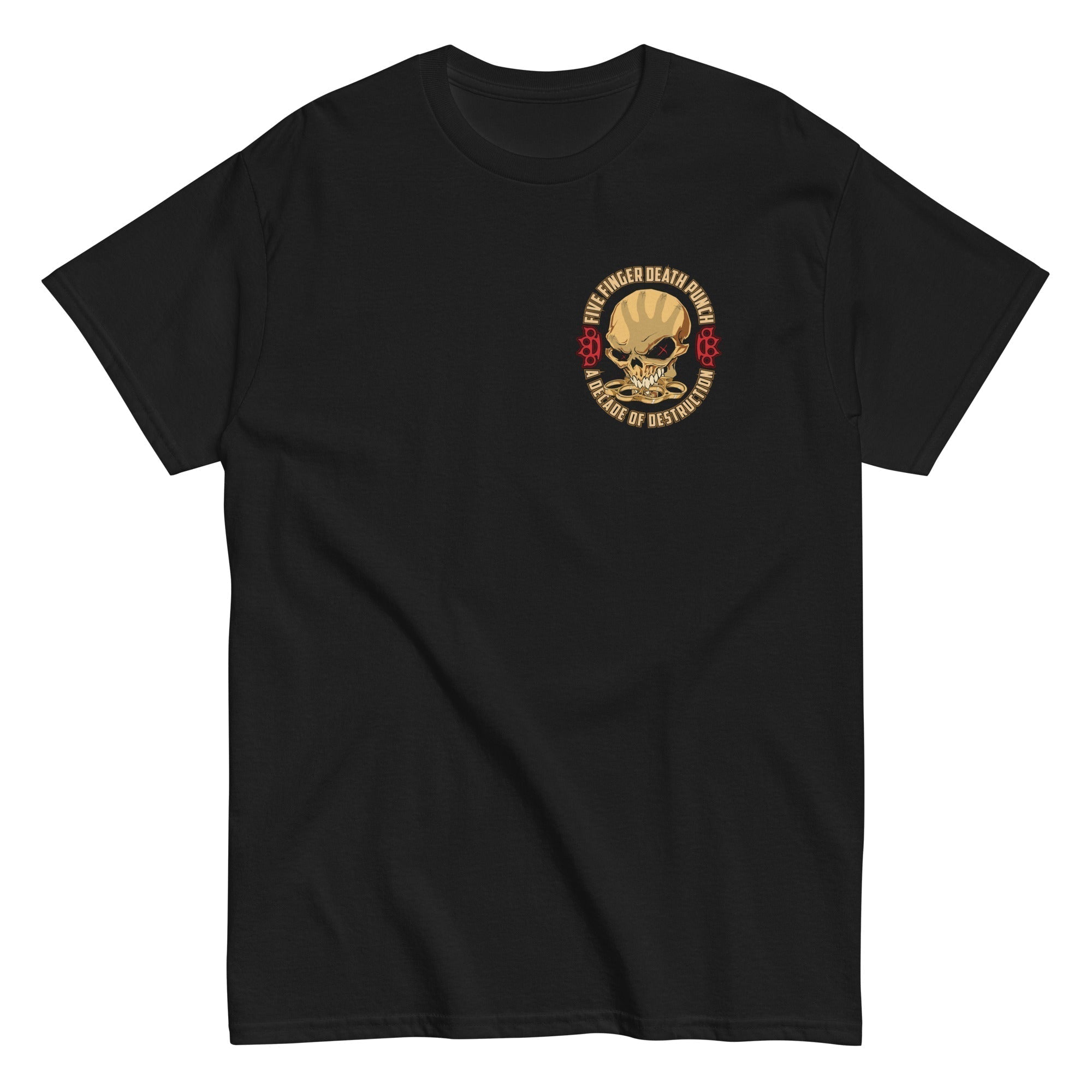 Five Finger Death Punch - Small Logo T-Shirt Hoodie, Sweatshirt | ZylaModa.com (Image 1)