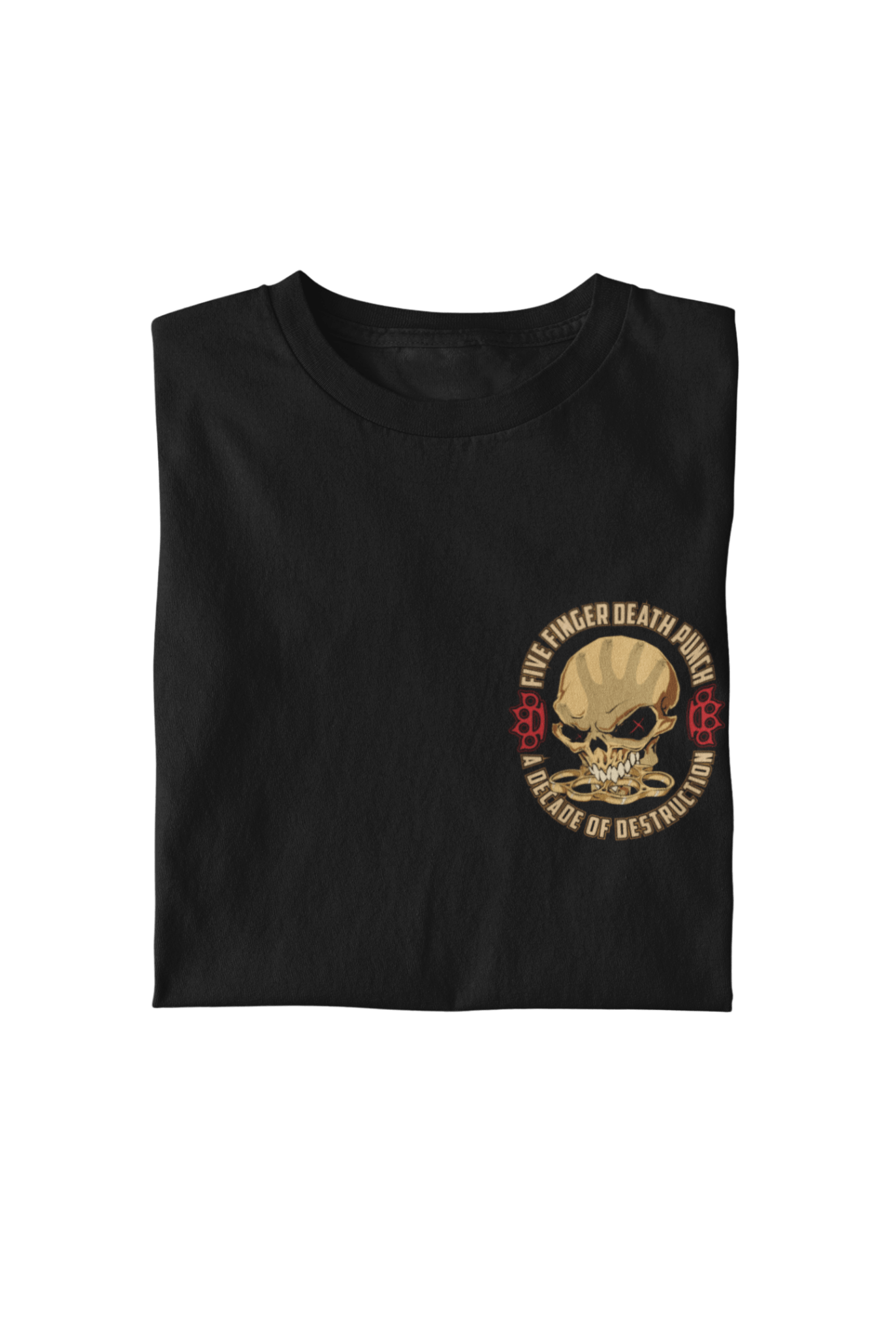 Five Finger Death Punch - Small Logo T-Shirt Hoodie, Sweatshirt | ZylaModa.com (Image 2)