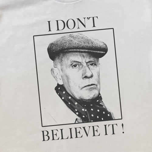 90S ONE FOOT IN THE GRAVE VINTAGE VICTOR MELDREW HEAVYWEIGHT WHITE T-SHIRT Hoodie, Sweatshirt | ZylaModa.com (Image 2)