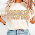floral mama tshirt, mama flower tshirt, coquette mama bow sweatshirt, mama floral, mama groovy tshirt, mothers day...