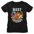 Fraggle Rock - Best Friends Womens T-Shirt Hoodie, Sweatshirt | ZylaModa.com