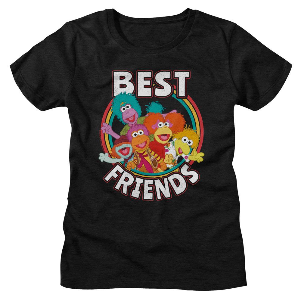 Fraggle Rock - Best Friends Womens T-Shirt Hoodie, Sweatshirt | ZylaModa.com