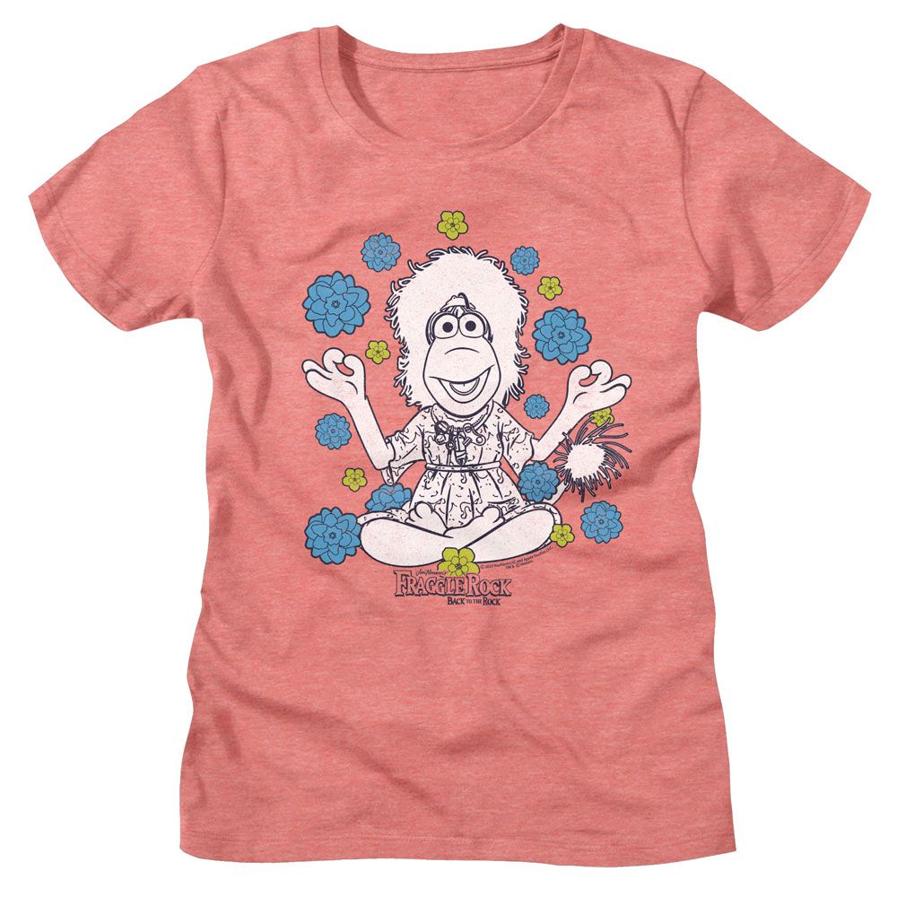 Fraggle Rock - Mokey And Flowers Womens T-Shirt Hoodie, Sweatshirt | ZylaModa.com
