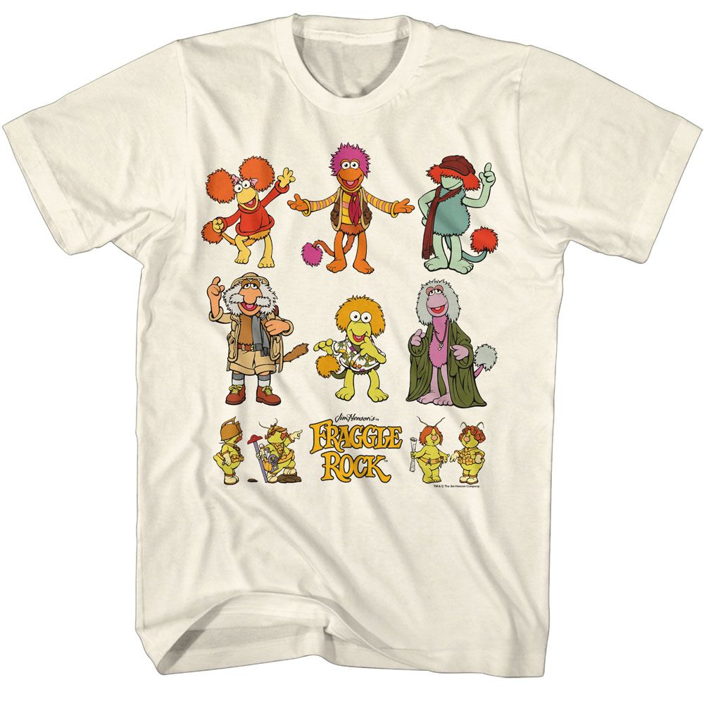 Fraggle Rock - Multiple Characters T-Shirt Hoodie, Sweatshirt | ZylaModa.com