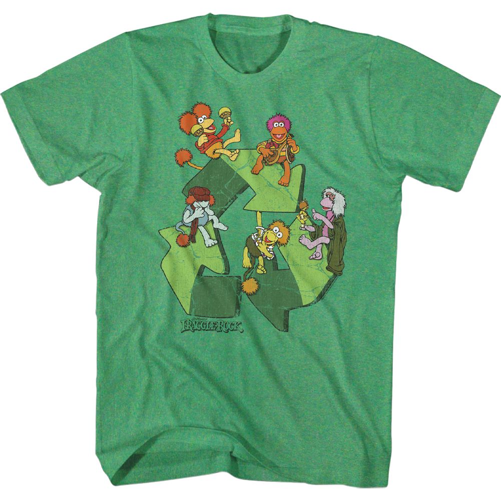 Fraggle Rock - Recycle Symbol T-Shirt Hoodie, Sweatshirt | ZylaModa.com